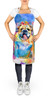 English Bulldog Hippie Dawg Cooking Kitchen Apron DAC2476 product image at NuMercy 2
