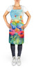Anemones in Watercolor Cooking Kitchen Apron DAC1545 product image at NuMercy 2
