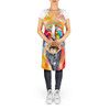 Schnauzer Hippie Dawg Cooking Kitchen Apron DAC2555 product image at NuMercy 5