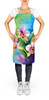 Orchids in Watercolor Cooking Kitchen Apron DAC1562 product image at NuMercy 2