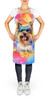 Yorkshire Terrier Hippie Dawg Cooking Kitchen Apron DAC2579 product image at NuMercy 2