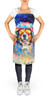 Bernese Mountain Dog Hippie Dawg Cooking Kitchen Apron DAC2459 product image at NuMercy 2