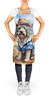Bergamasco Sheepdog Cowboy Welcome Cooking Kitchen Apron product image at NuMercy 2