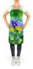 Illinois Violet in Watercolor Cooking Kitchen Apron DAC1647 product image at NuMercy 2