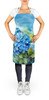 Hydrangeas in Watercolor Cooking Kitchen Apron DAC1580 product image at NuMercy 2