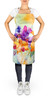 Orchids in Watercolor Cooking Kitchen Apron DAC1601 product image at NuMercy 2