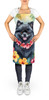 Pomeranian Luau Cooking Kitchen Apron DAC6494 product image at NuMercy 2