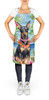 Manchester Terrier Luau Cooking Kitchen Apron product image at NuMercy 2
