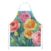 Ranunculus in Watercolor Cooking Kitchen Apron DAC1604 product image at NuMercy
