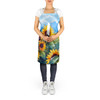 Sunflowers in Watercolor Cooking Kitchen Apron DAC1610 product image at NuMercy 5