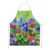 Illinois Violet in Watercolor Cooking Kitchen Apron DAC1648 product image at NuMercy