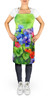 Illinois Violet in Watercolor Cooking Kitchen Apron DAC1648 product image at NuMercy 2