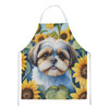 Shih Tzu in Sunflowers Cooking Kitchen Apron product image at NuMercy