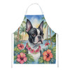 Boston Terrier Luau Cooking Kitchen Apron DAC6382 product image at NuMercy