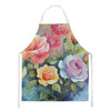 Roses in Watercolor Cooking Kitchen Apron DAC1608 product image at NuMercy