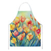 Freesias in Watercolor Cooking Kitchen Apron DAC1569 product image at NuMercy