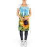 Sunflowers in Watercolor Cooking Kitchen Apron DAC1611 product image at NuMercy 5