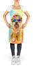 Cairn Terrier Hippie Dawg Cooking Kitchen Apron DAC2480 product image at NuMercy 2