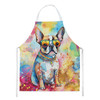 Boston Terrier Hippie Dawg Cooking Kitchen Apron DAC2470 product image at NuMercy