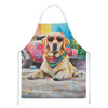 Yellow Labrador Hippie Dawg Cooking Kitchen Apron DAC2530 product image at NuMercy