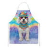 Bichon Frise Hippie Dawg Cooking Kitchen Apron DAC2464 product image at NuMercy