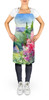 Idaho Syringa in Watercolor Cooking Kitchen Apron DAC1646 product image at NuMercy 2