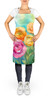 Ranunculus in Watercolor Cooking Kitchen Apron DAC1603 product image at NuMercy 2