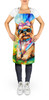Yorkshire Terrier Hippie Dawg Cooking Kitchen Apron DAC2574 product image at NuMercy 2