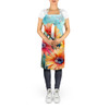 Gerbera Daisies in Watercolor Cooking Kitchen Apron DAC1572 product image at NuMercy 5