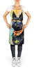 Scottish Terrier Hippie Dawg Cooking Kitchen Apron DAC2557 product image at NuMercy 2