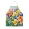 Freesias in Watercolor Cooking Kitchen Apron DAC1568 product image at NuMercy