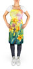 Daffodils in Watercolor Cooking Kitchen Apron DAC1560 product image at NuMercy 2