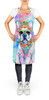 French Bulldog Hippie Dawg Cooking Kitchen Apron DAC2505 product image at NuMercy 2