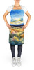 Nevada Sagebrush in Watercolor Cooking Kitchen Apron DAC1684 product image at NuMercy 2