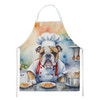 English Bulldog The Chef Cooking Kitchen Apron DAC6242 product image at NuMercy