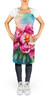 Peonies in Watercolor Cooking Kitchen Apron DAC1594 product image at NuMercy 2