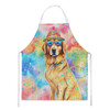 Golden Retriever Hippie Dawg Cooking Kitchen Apron DAC2514 product image at NuMercy