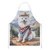 American Eskimo Cowboy Welcome Cooking Kitchen Apron product image at NuMercy