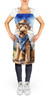 Airedale Terrier Cowboy Welcome Cooking Kitchen Apron product image at NuMercy 2