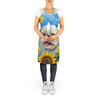 Maltese in Sunflowers Cooking Kitchen Apron product image at NuMercy 5