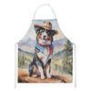Australian Shepherd Cowboy Welcome Cooking Kitchen Apron DAC5838 product image at NuMercy