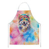 Keeshond Hippie Dawg Cooking Kitchen Apron product image at NuMercy
