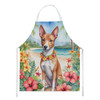 Basenji Luau Cooking Kitchen Apron product image at NuMercy