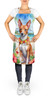 Basenji Luau Cooking Kitchen Apron product image at NuMercy 2