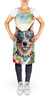 Australian Cattle Dog Luau Cooking Kitchen Apron product image at NuMercy 2