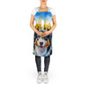 Border Collie in Sunflowers Cooking Kitchen Apron DAC6032 product image at NuMercy 5