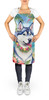 Siberian Husky Luau Cooking Kitchen Apron product image at NuMercy 2