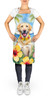 Yellow Labrador Retriever Luau Cooking Kitchen Apron product image at NuMercy 2