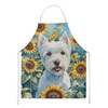 Westie in Sunflowers Cooking Kitchen Apron DAC6173 product image at NuMercy