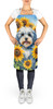 Tibetan Terrier in Sunflowers Cooking Kitchen Apron product image at NuMercy 2